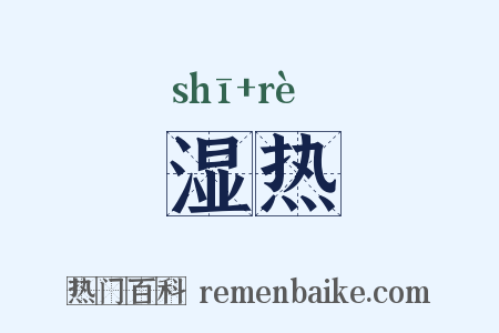 湿热是什么意思的图片